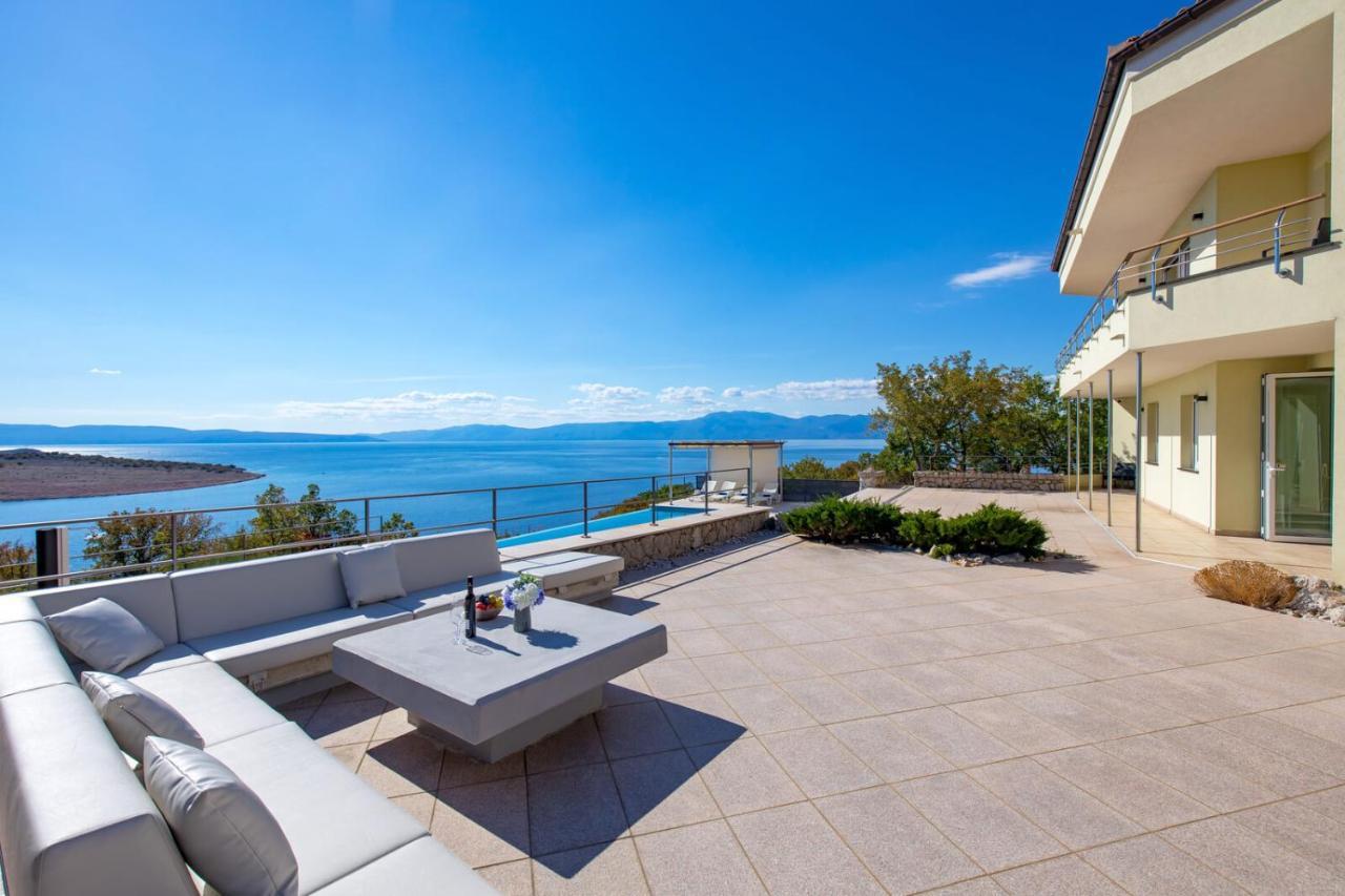 Luxury Villa Ostro With Pool & Krk Bridge View Kraljevica Exterior photo