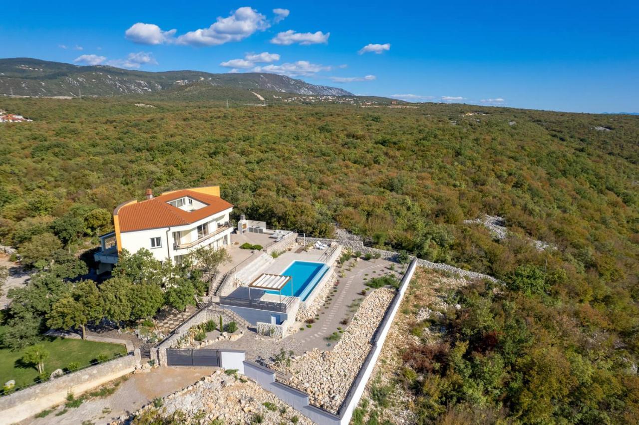 Luxury Villa Ostro With Pool & Krk Bridge View Kraljevica Exterior photo